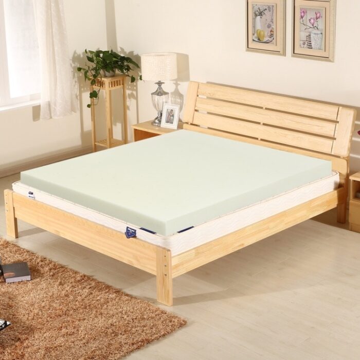 3 inch Bed Mattress Topper Air Cotton for All Night's Comfy Soft Mattress Pad - Off-White - Image 2