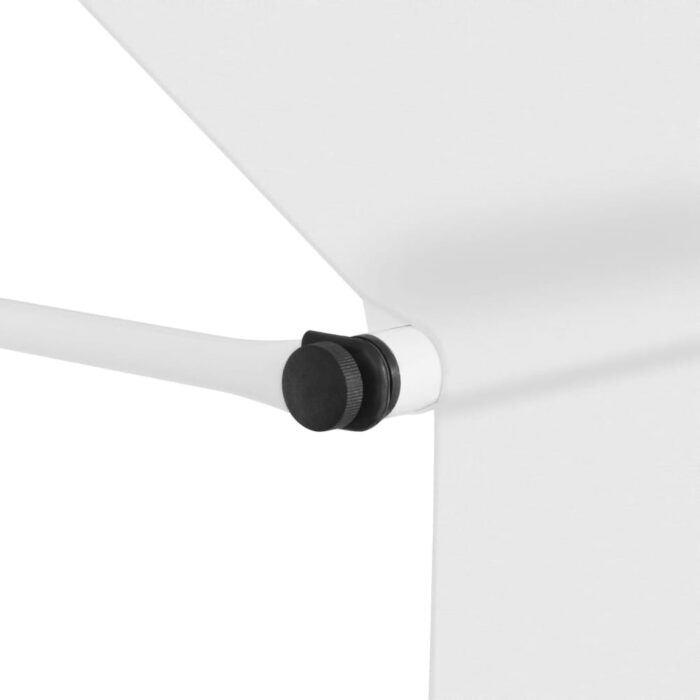 vidaXL Manual Retractable Awning 59" Cream - Image 2
