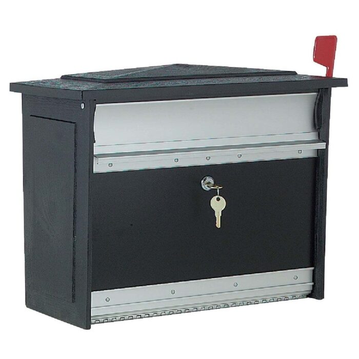 Gibraltar Mailsafe Lockable Security Wall Mount Mailbox - 1 Each