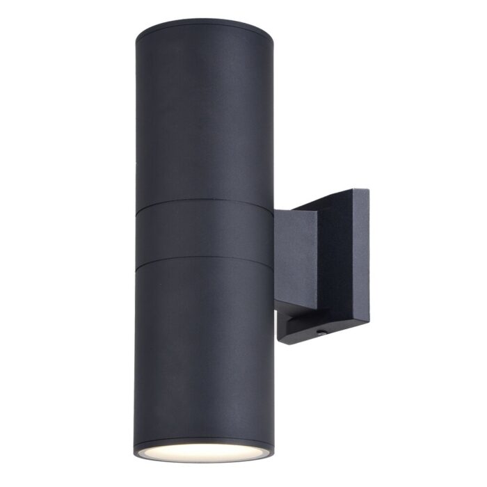 Chiasso Clear Glass Aluminum 2-light LED Outdoor Wall Lantern - Image 2