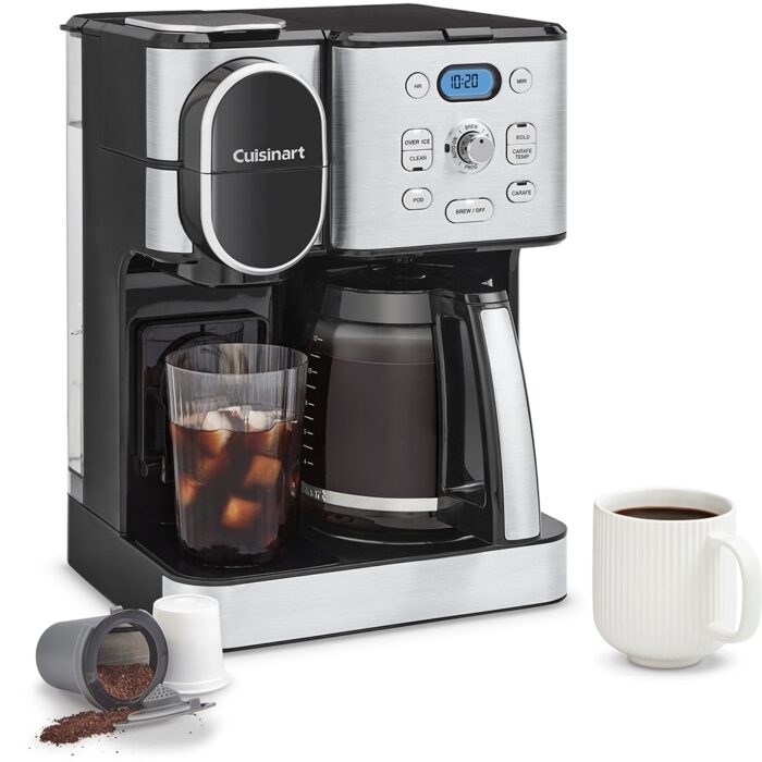 Cuisinart SS16 Coffee Center Combo Coffee Maker, Stainless Steel - Image 2