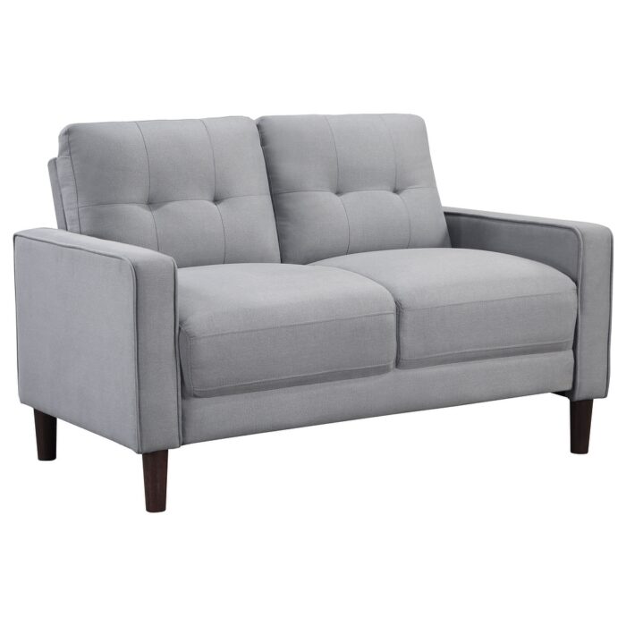 Bowen Upholstered Track Arms Tufted Loveseat - 54.25'' x 32.75'' x 34.25''