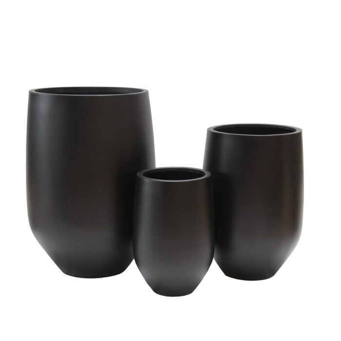 DreamPatio Garden Grove 1-Piece Fiberstone Planter - Image 2