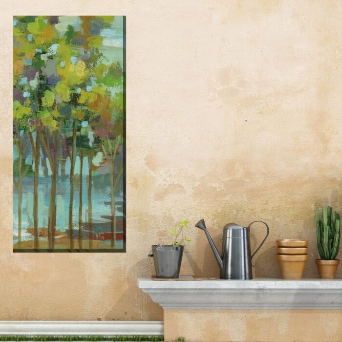 Woodland Grove No2 All Weather Outdoor Wall Décor - Image 2