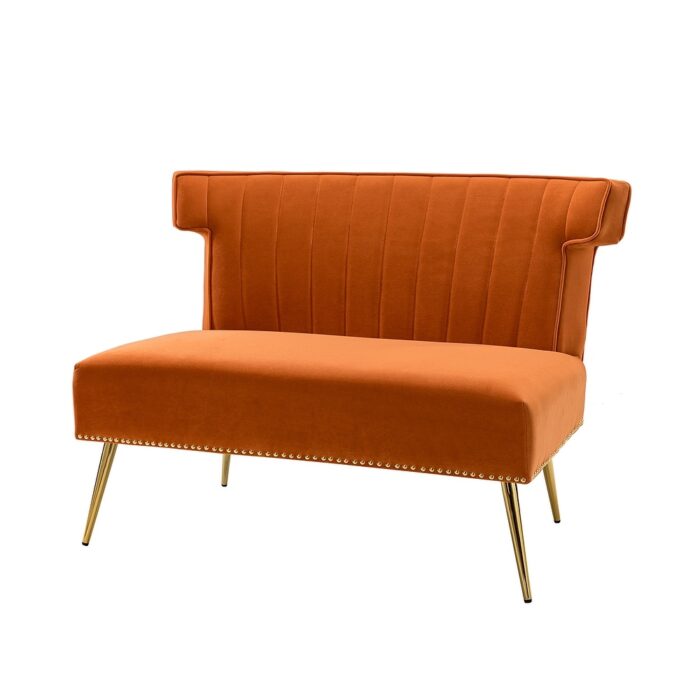 Cadmus Armless 2-Seater Loveseate Sofa With Comfortable Fabrics - Image 2