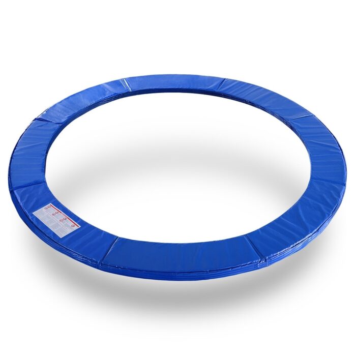 ExacMe Trampoline Pad Replacement Round Blue, 16 15 14 12 10 Foot Safety Frame Spring Cover