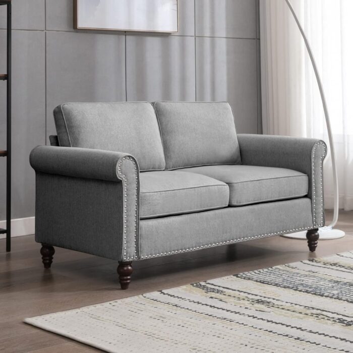 Mixoy Modern Sleeper Sofa,Sectional Loveseat Couch for DIY Combination - Image 2