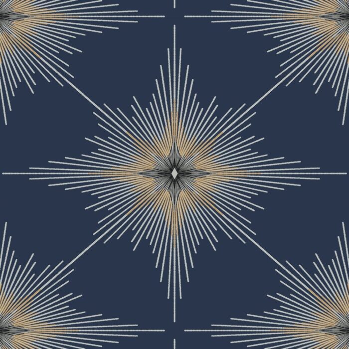 Seabrook Designs North Star Non-Woven Unpasted Wallpaper