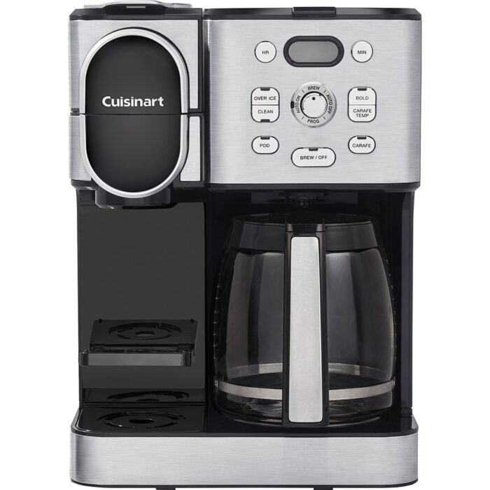 Cuisinart SS16 Coffee Center Combo Coffee Maker, Stainless Steel