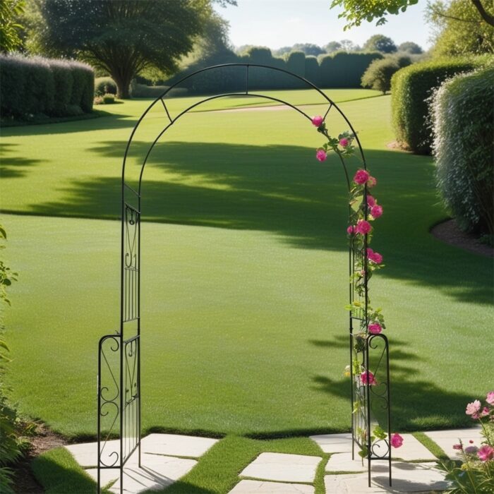 Great Metal Garden Arch for Climbing Plants