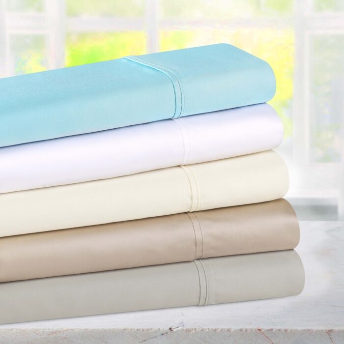 Superior Modal From Beechwood 400 Thread Count Deep Pocket Bed Sheet Set - Image 2
