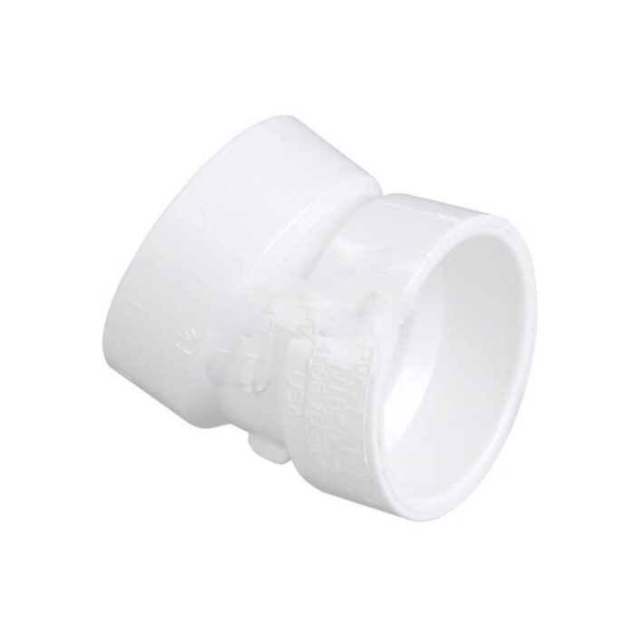 4 in. White Plastic Sewer 22.5 Elbow