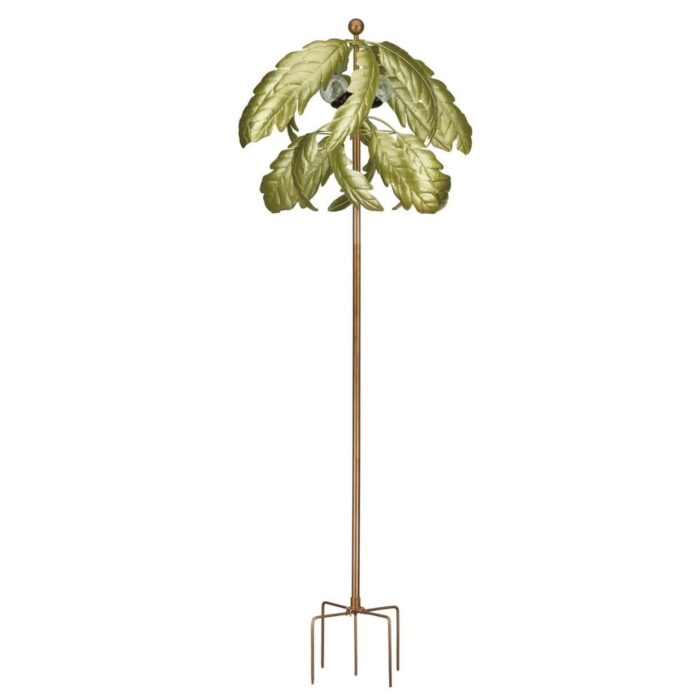 Vertical Solar Wind Spinner - Palm Tree - Image 2