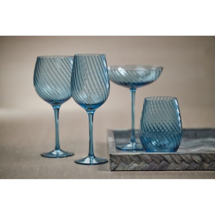 Sesto Optic Swirl Red Wine Glasses, Set of 6 - Image 2
