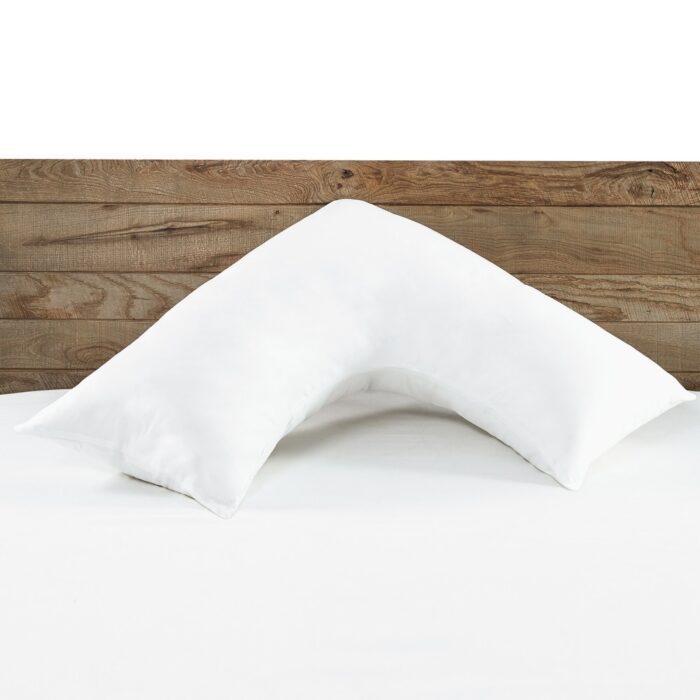 I AM™ Boomerang Pillow - White