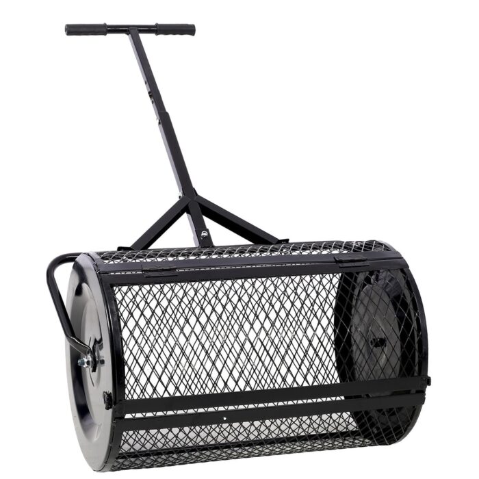 Planting Seeding and Garden Care Roller Spreaders with T-shaped Handle