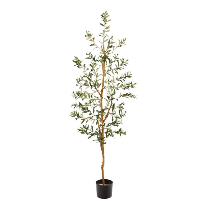 5.5' Olive Artificial Tree - 6"