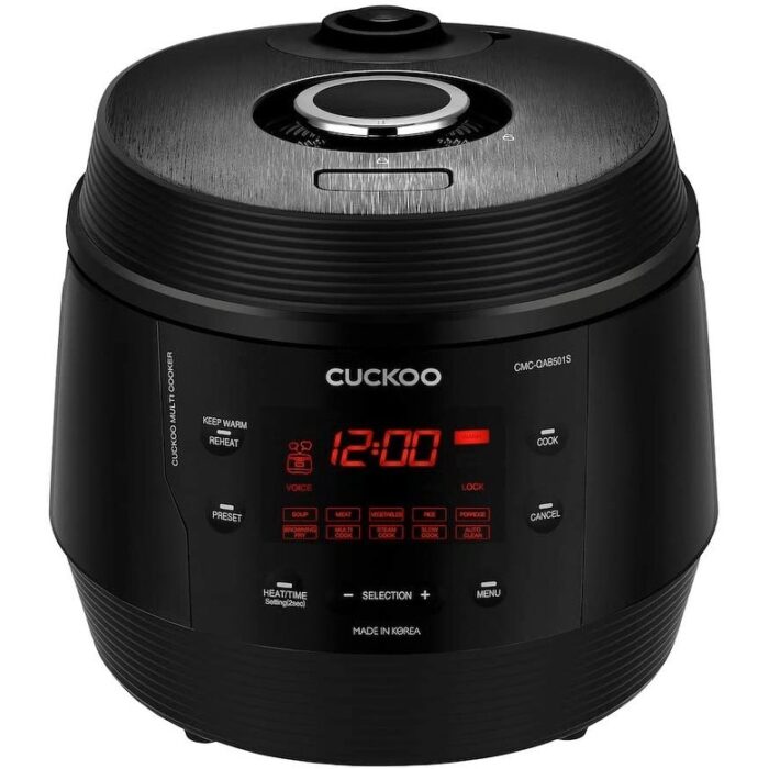 Cuckoo Standard 8 in 1 Multi Pressure Rice Cooker (Midnight Black)