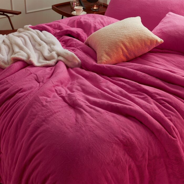 Neon Nights - Coma Inducer® Oversized Comforter Set - Neon Pink - Image 2