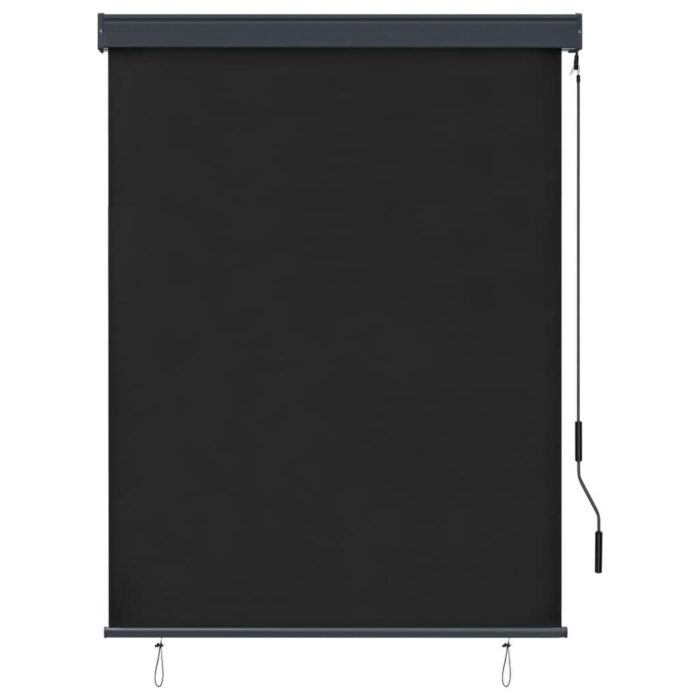 vidaXL Outdoor Roller Blind 47.2"x98.4" Anthracite - Image 2
