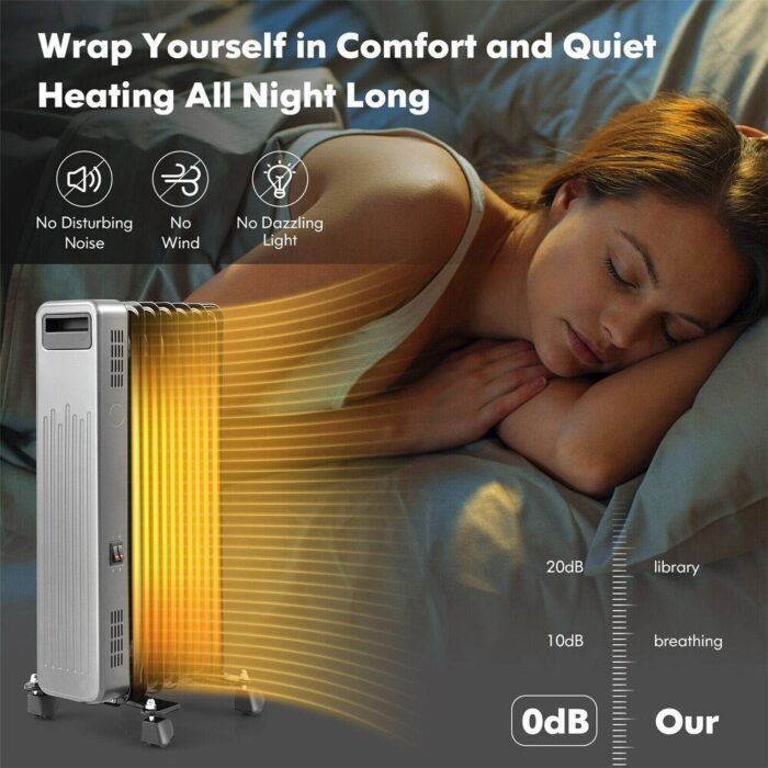 Portable Oil-Filled Radiator Heater - Image 2