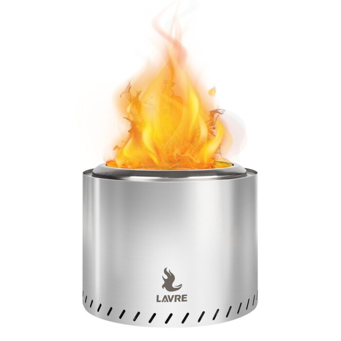 Wood Burning Fire Pit with Removable Ash Pan