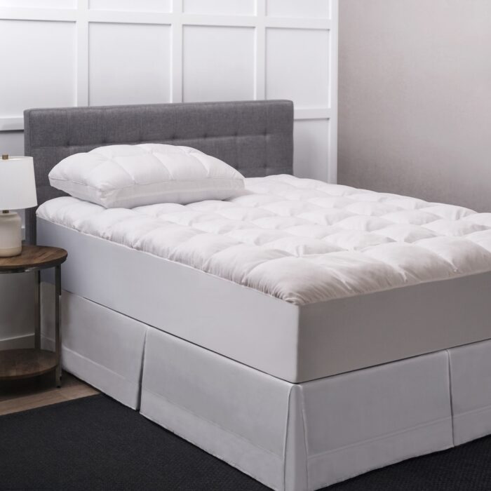 Super Puff Mattress Pad - White - Image 2