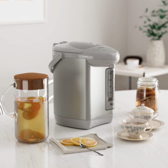 Electric Hot Water Urn Pot Dispenser 3.3L (111 Oz), Safety Lock, Rotating Base, Instant Auto Boiler and Warmer, for Tea & Coffee - Image 2