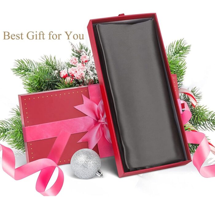 2pcs Double-Sided Silk Pillow Cases with Hidden Zipper - Image 2
