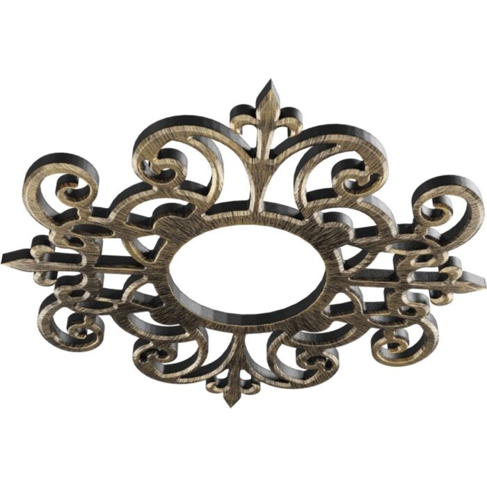 Dijon Architectural Grade PVC Pierced Ceiling Medallion - Image 2