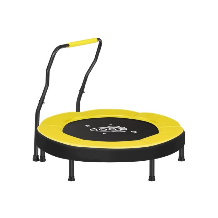 Trampoline for Kids, 3ft Mini Trampoline with Handlebar, Toddler Trampoline for Indoor and Outdoor, Max. Load 220 lb