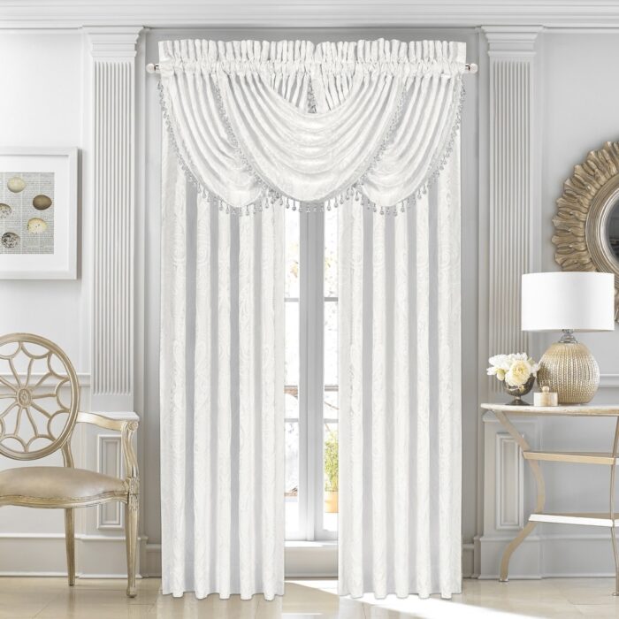 J. Queen New York Bianco Window Panel Pair