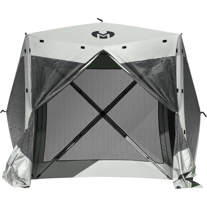 Exacme Portable Gazebo Pop up Tent for Camping, Outdoor Four Sides Pop-up Clam Screen Tent with Canopy Shelter, 1024-4PC