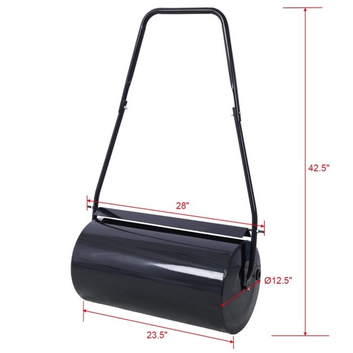 13 Gallon Heavy-Duty Filled Sod Drum Roller - Image 2