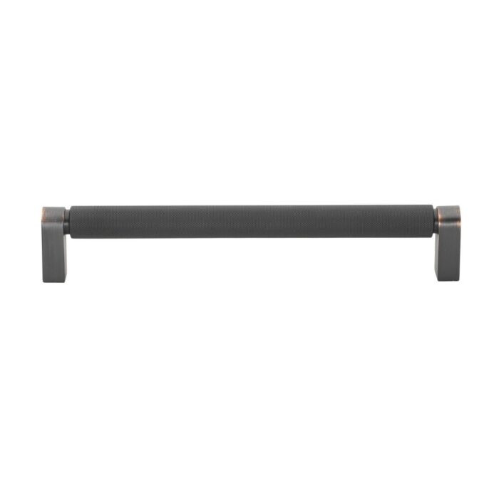 7.56 In. Center Knurled Bar Pull Cabinet Hardware Handle (10 Pack)