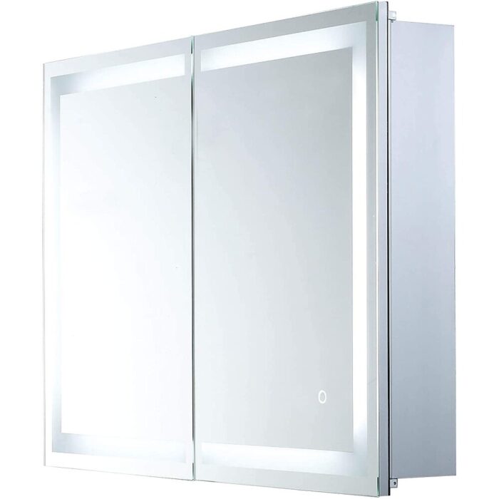 Edison M13 Tri-Color LED Medicine Cabinet with Dimmable Touch Sensor w/Anti-Fog pad - Image 2