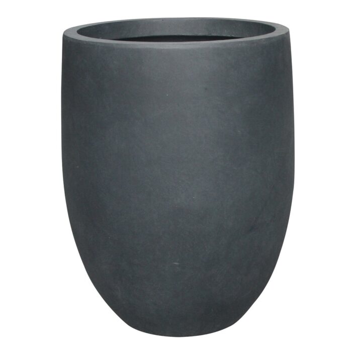 Kante Lightweight Concrete Outdoor Round Tall Planter, 21.7 Inch Tall