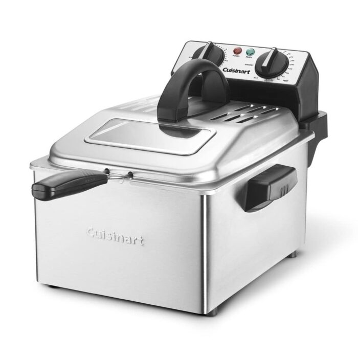 Deep Fryer, 4 Quart Stainless Steel Deep Fryer - Image 2