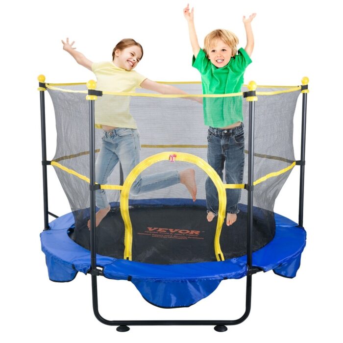 VEVOR Trampoline for Kids, 72" Indoor/Outdoor Toddlers Trampoline,Recreational Trampoline Birthday Gift for 3+ Years Kids - Image 2