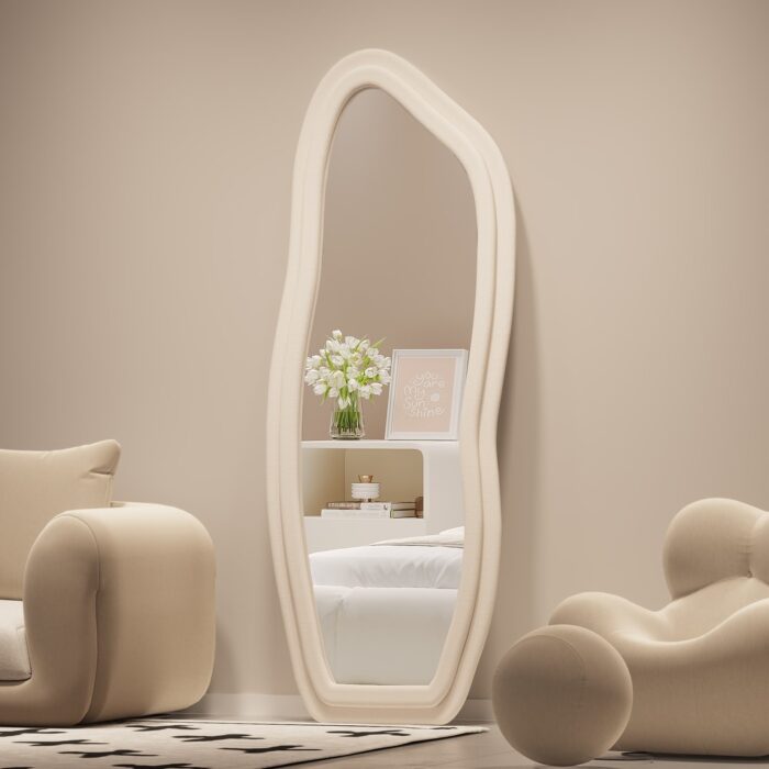 Floor Length Mirror with Stand - Image 2