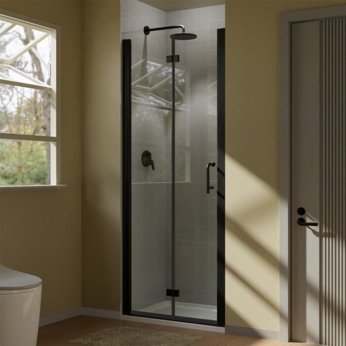30-31.5 in.W x 72 in.H Bifold Frameless Glass Shower Door