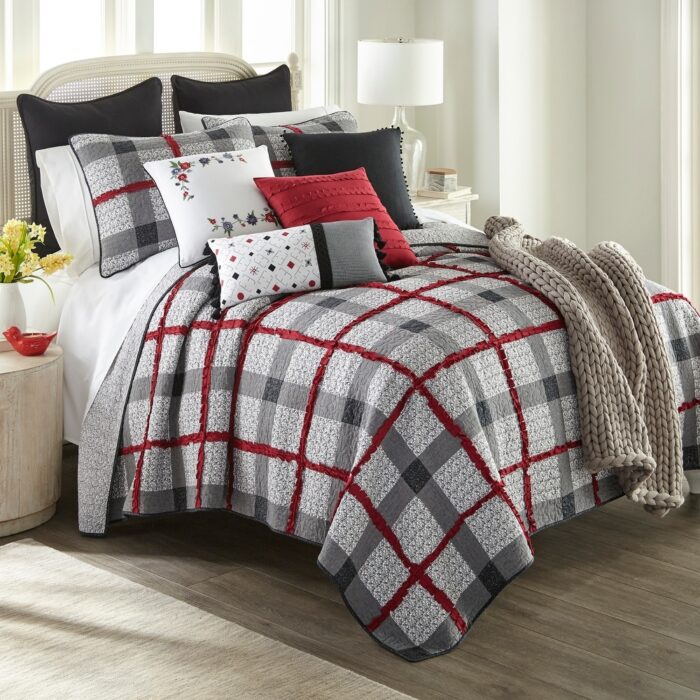 Donna Sharp Dawson 3 Piece Cotton Quilt Set by Your Lifestyle - Image 2