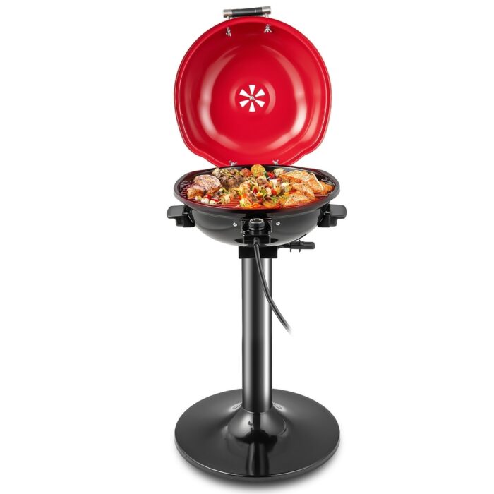 Costway Portable 1600W Electric BBQ Grill with Temperature Control & - Image 2