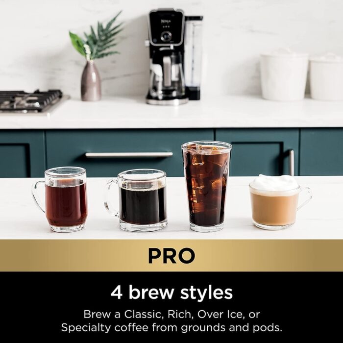 DualBrew Pro Specialty Coffee System, Single-Serve, Compatible with K-Cups & 12-Cup Drip Coffee Maker - Image 2