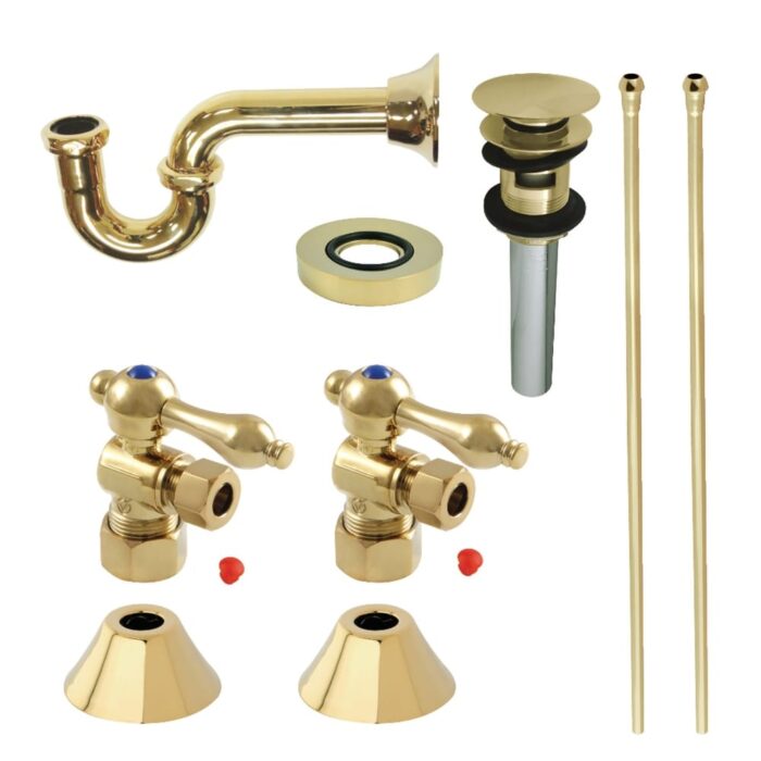 Trimscape Plumbing Sink Trim Kit with P-Trap and Overflow Drain