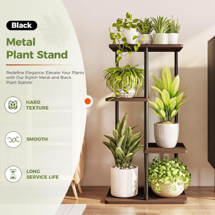 Indoor Metal Plant Stand - Image 2