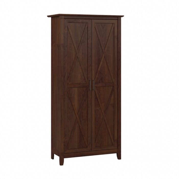 Key West Bathroom Storage Cabinet with Doors by Bush Furniture - Image 2