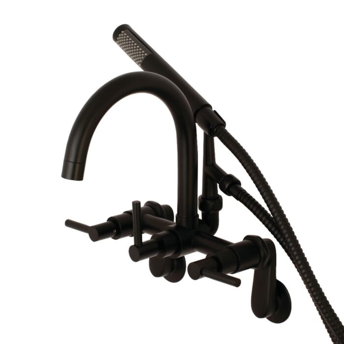 Concord 7-Inch Adjustable Wall Mount Tub Faucet
