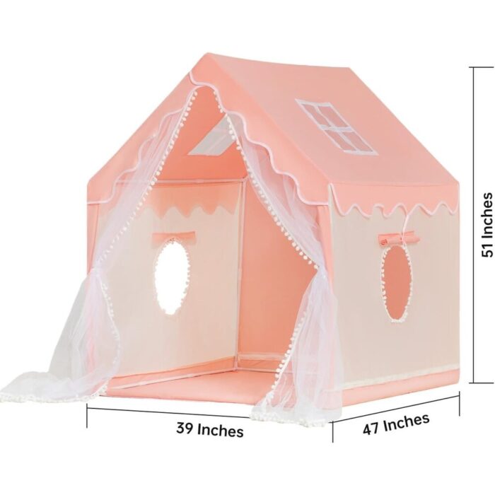 Kids Play Tent Children's Tent - Pinkb - Image 2