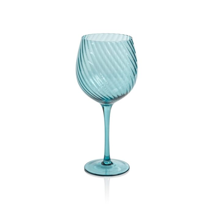 Sesto Optic Swirl Red Wine Glasses, Set of 6